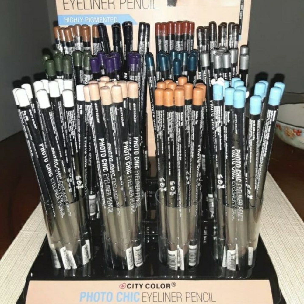 COPY - City Color eyeliner pencil. 144 pcs. New in  box.